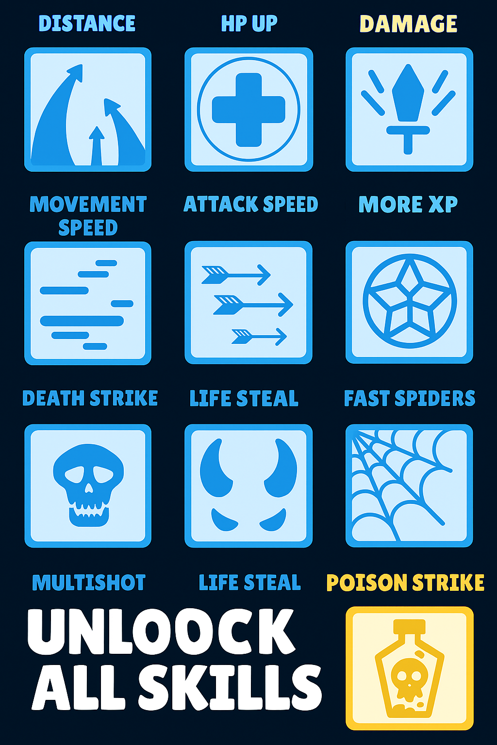 Unlock All Skills Preview