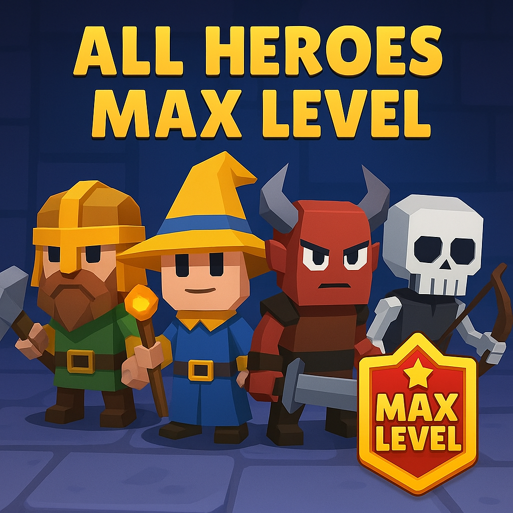 Max Level All Heroes
