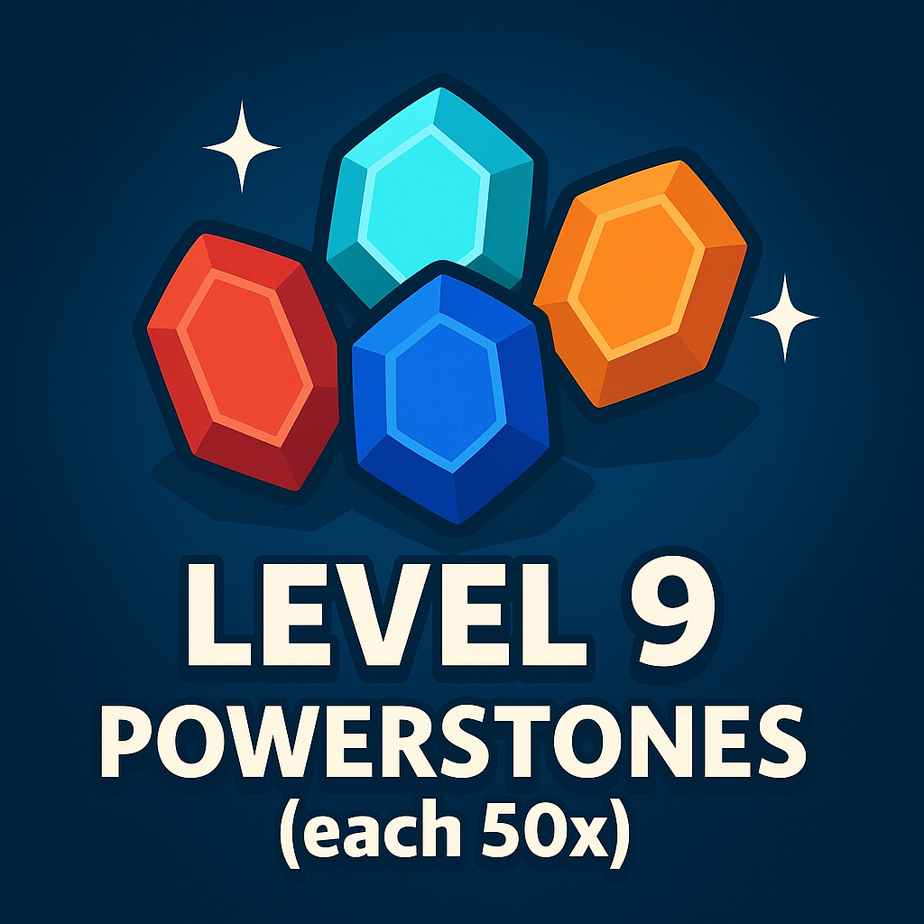 Level 9 Powerstones